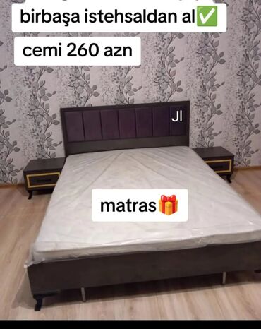 Çarpayılar: Yeni, İkinəfərlik çarpayı, Matras ilə