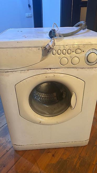 psp 2000: Paltaryuyan maşın Hotpoint Ariston, 6 kq, Təmirə ehtiyacı var, Avtomat, Qurutmasız, Kredit var, Ödənişli çatdırılma, Ünvandan götürmə, Rayonlara çatdırılma — 1