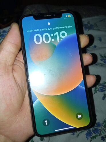 телефон айыон: IPhone X, Б/у, 64 ГБ, Space Gray, 72 %