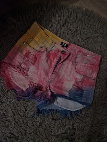 Shorts, Britches: S (EU 36), Jeans, color - Multicolored