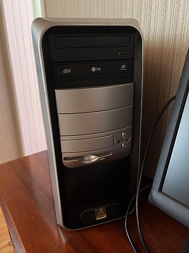 komputer pult: Kompüter seti – masaüstü sistem blok + Dell monitor İkisi birlikdə 40 — 4