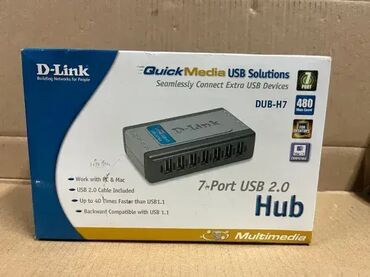 Druga oprema za računare i laptopove: *** AKCIJA *** #2702 USB HUB D-Link Model: DUB-H7 Portovi: 7× USB 2.0 — 3