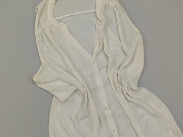 białe bluzki koszulowe eleganckie: Shirt, L (EU 40), condition - Good