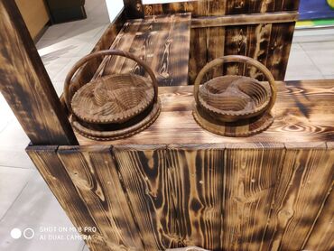 Butkalar, köşklar: Taxtadan yığılma köşk. Satış. çayçı. meyvə-tərəvəz kioskları — 8