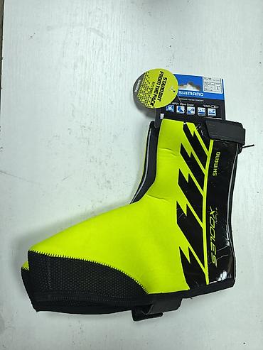 Велосипед аксессуарлары: Велобахилы Shimano S3100X NPU+ Shoe Cover Утеплённые ветро- и — 1