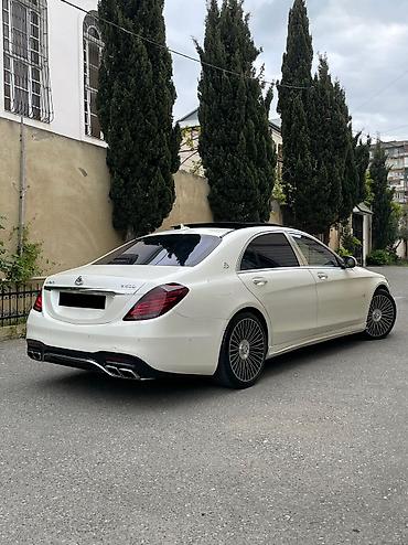 icare avto: Mercedes‑Maybach S‑Class 4 qapı sedan – tədbirlər üçün premium sinif — 5