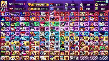 Значки: Аккаунт с 19 года Бравл старс Brawl Stars Основное: - Ник: Lgk | — 1