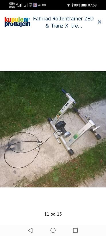 deciji trotineti: ZED Fahrrad Rollentrainer + TranzX trenažer za bicikl - Trenažer za — 7