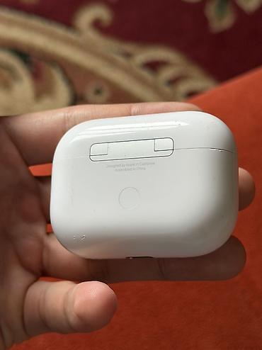 samsung a12: Беспроводные вакуумные наушники, Apple, AirPods Pro 2, Б/у — 6
