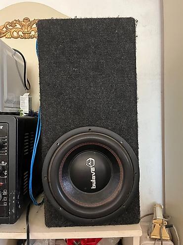 ses dinleyici cihaz: Avtomobil üçün subwoofer 1600 vat cox cuclu bas verir rasiyadan — 1