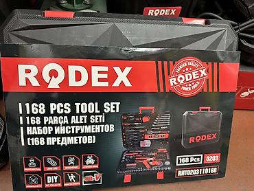 трешотка: RODEX 168 PCS TOOL SET — универсальный набор инструментов (168 — 1