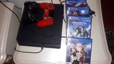pleşteyşn: Playstation 4 slim 1TB. Problemsizdir. Tam ela veziyyetde. Temirde