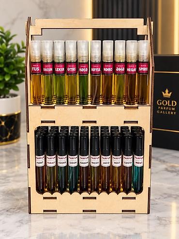 parfum touch: 100 ədət 10 ml ətir 20 çeşid hər çeşiddən 5 ədət olmaq ilə hər biri — 1