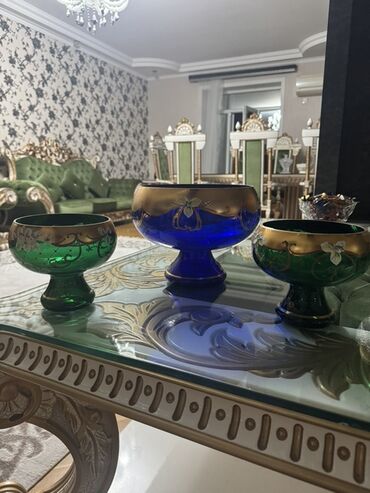 Digər Avtomobillər: Tort və şiriniyyat qabı, rəng - Göy, Şüşə