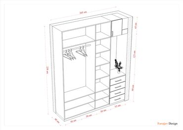 Dizayn, layihə: 3D Mebel Eskizləri və Dizayn Xidmətləri İstehsal və tətbiq prosesinə — 6