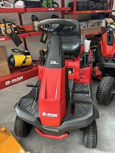 Газонокосилка-трактор D-MAX - Формат: райдер (управление с сиденья at lalafo.kg Газонокосилка-трактор D-MAX - Формат: райдер (управление с сиденья