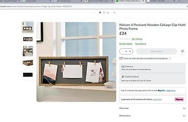 Slike i ramovi: Livarno Multi Photo Frame – dekorativni ram sa kanapom i mini — 5