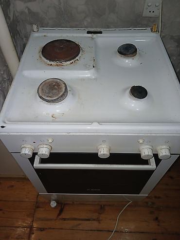 qizdirici pletka: Bosch elektrik sobası və plitəsi - 4 gözlü elektrik plitəsi: 2 böyük — 4
