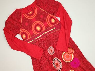 czerwona sukienka marynarka: Desigual, Sukienka damska, rozmiar S