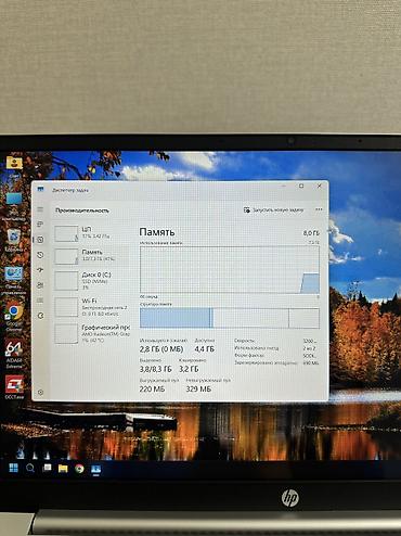 Ноутбуки HP: Офисный, Б/у, AMD Ryzen 3 — 10