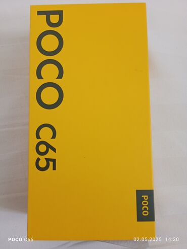Poco: Poco C65, Новый, 256 ГБ, цвет - Черный, 2 SIM