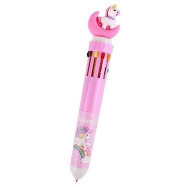 шредеры 14 с ручкой: Ручка шариковая автоматическая 10-ти цветная, стержень 0,7мм МИКС