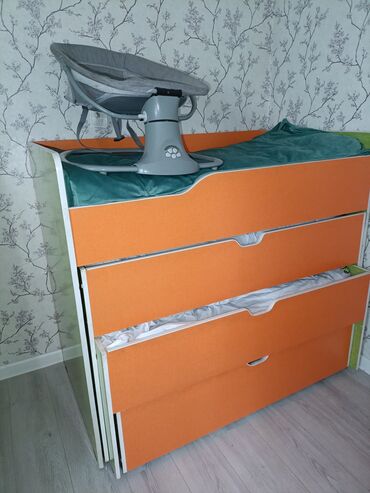 детская двухъярусная: Кровать матрешка 6500