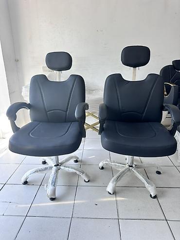 Ofis mebeli: Yeni, Təkərli, Qolları tənzimlənir, Süni dəri — 1