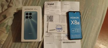 kontakt home işlənmiş telefonlar: Honor X8a, 128 GB, rəng - Qara, Zəmanət, Kredit, Sensor