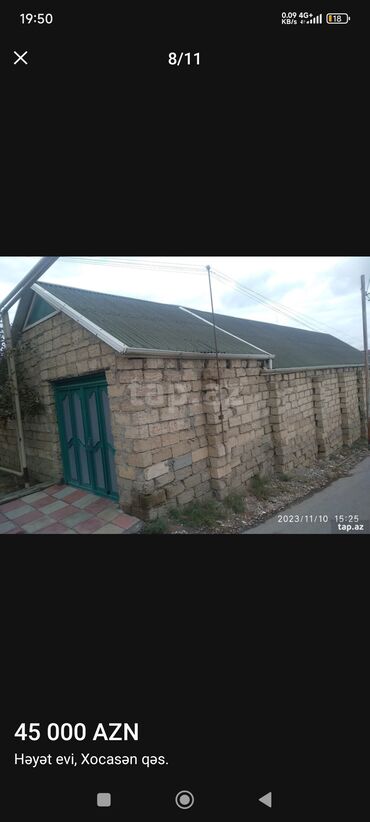 Həyət evləri və villaların satışı: Xocəsən 2 otaqlı, 80 kv. m, Kredit yoxdur, Orta təmir — 5