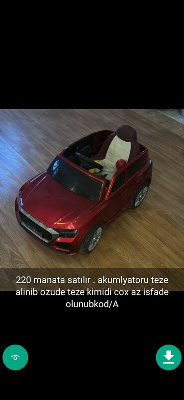 Uşaq üçün elektrik maşınları: Uşaq masinlari elektrikli masinlar matasikllar qiymetler melumatlar — 14