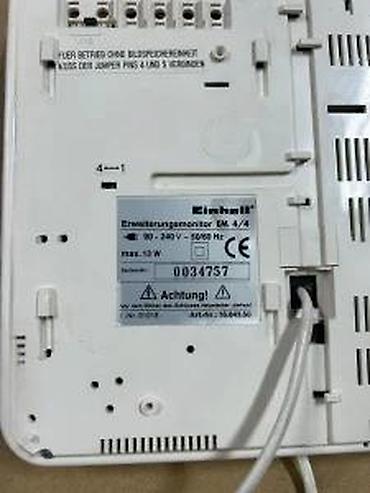 Video interfoni: Video-interfon zvono sa slušalicom i ekranom - Brend: Comelit — 12