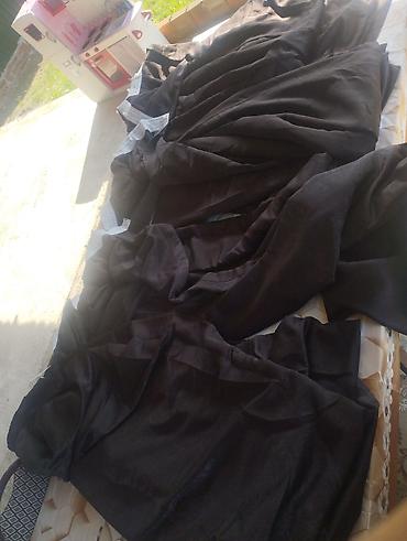 samdanlar ve saat: Bir ededi.50.m.Qaranlıq rəngli pərdə dəsti - Material: qalın, yumşaq — 1
