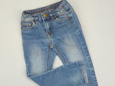 jeansy naszywki: Jeans, KIK, 2-3 years, 98, condition - Very good