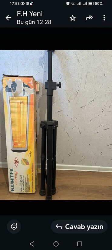 Elektrikli qızdırıcılar və radiatorlar: Spiral qızdırıcı, Kumtel, Kredit yoxdur
