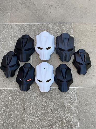 persol eynək: Məhsul: Dəbilqə/niqab üçün futuristik üslublu qoruyucu maska panelləri — 1