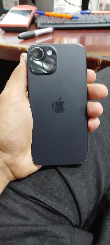 iphone 12 pro max dublikat: IPhone 15, 128 GB, Black Titanium, Barmaq izi, Face ID, Zəmanət — 5
