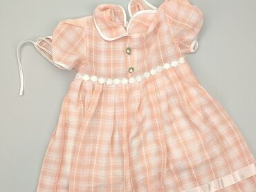 pomaranczowa letnia sukienka: Dress, 3-4 years, 98-104 cm, condition - Good