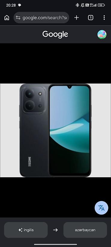 Xiaomi Redmi (qara rəng) smartfon - Ekran: kənarlara qədər geniş