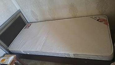 matras tək nəfərlik: Tək nəfərlik çarpayı və döşək dəsti. - Ölçü: təxminən 90×190 sm (tək — 3