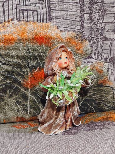 Другие товары для детей: ЭКСКЛЮЗИВ!!! Ёлочная игрушка,миниатюрная статутк и сувенир «Девочка с — 5
