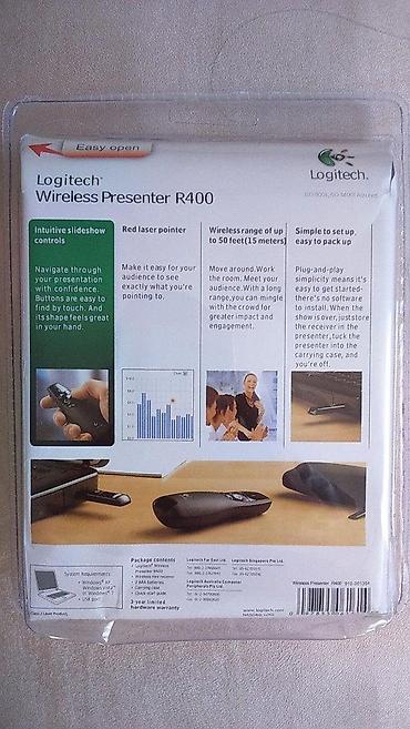 computer: LOGITECH R400 MINI BEŽIČNI PREZENTER | Logitech R400 2.4GHz Mini — 2