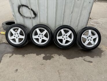 шины 16 ош: Колеса в сборе 205 / 55 / R 16, Лето, Б/у, Комплект, Легковые, Литые, отверстий - 5