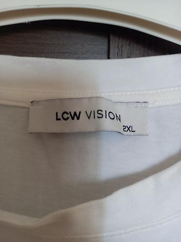 kisi alt geyimleri satisi: Futbolka, Lc Waikiki, 2XL, rəng - Ağ — 3