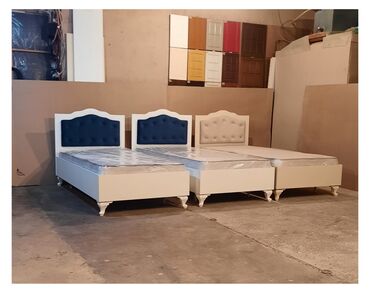 Sifarişlə çarpayılar: Ağ rəngli klassik tərzdə çarpayılar - Modellər: tək çarpayı və iki — 7