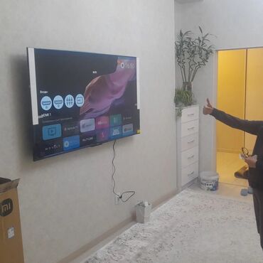 Установка телевизоров: Установка телевизоров на стену любой сложности,на любую стену,надёжно at lalafo.kg — 2 Установка телевизоров: Установка телевизоров на стену любой сложности,на любую стену,надёжно — 2