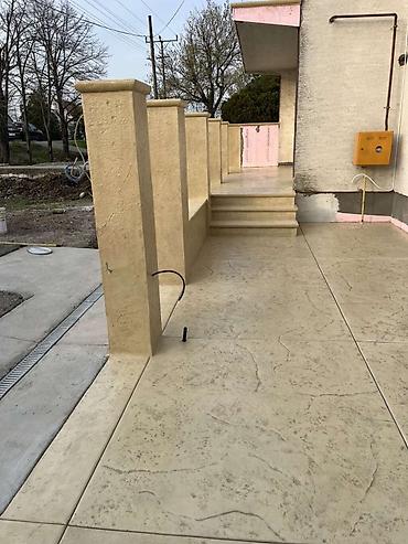 Beton, malter: Dekorativni štampani beton – terase, staze, stepeništa i ograde - — 3