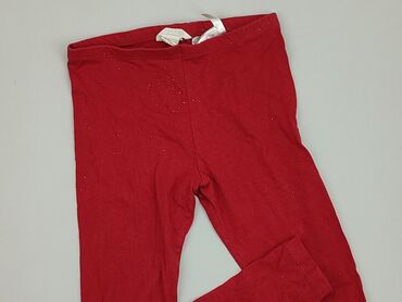 pomarańczowe legginsy dla dziewczynki: Legginsy dziecięce, H&M, 10 lat, 134/140, stan - Dobry