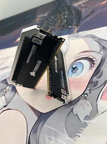 ssd 2: Оперативная память (RAM) для ПК, Б/у, Corsair, 16 ГБ, DDR3, 2400 МГц — 1