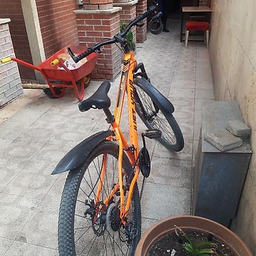 Dağ velosipedləri: MTB velosiped – Just Tour (portuqal narıncı rəng) - Çərçivə: yüngül — 1